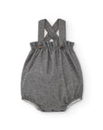 Dark Grey Rompers for Baby Boy