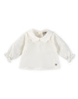 Little blouse in ivory for babies