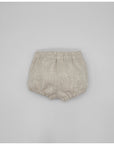 Beige Bermuda Shorts in Linen