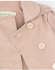 WATERPROOF TRENCH COAT IN PINK