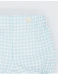 BLUE GINGHAM CHECK SHORTS