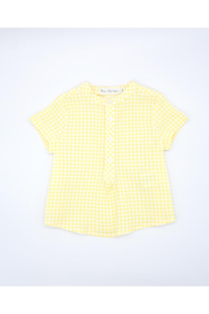 Yellow shirt short sleeve for boys