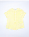 Yellow shirt short sleeve for boys