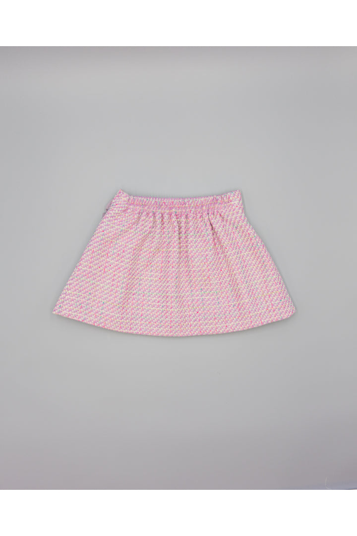 Lilac Structured Fabric Skirt
