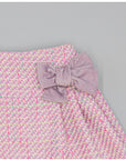 Lilac Structured Fabric Skirt