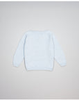 Baby jumper in cashmere with bunny