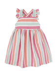 Multicolor Striped Dress for Girls