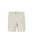 Beige Striped Bermuda Shorts for Boys