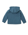 Baby Boy Dark Blue Hooded Sweatshirt