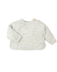 Baby Boy Grey Lightweight Sweater