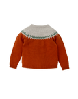 Knitted Orange Jumper for boys