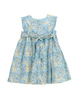 Floral Blue sleeveless dress