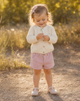 White cream cardigan MIBONBON