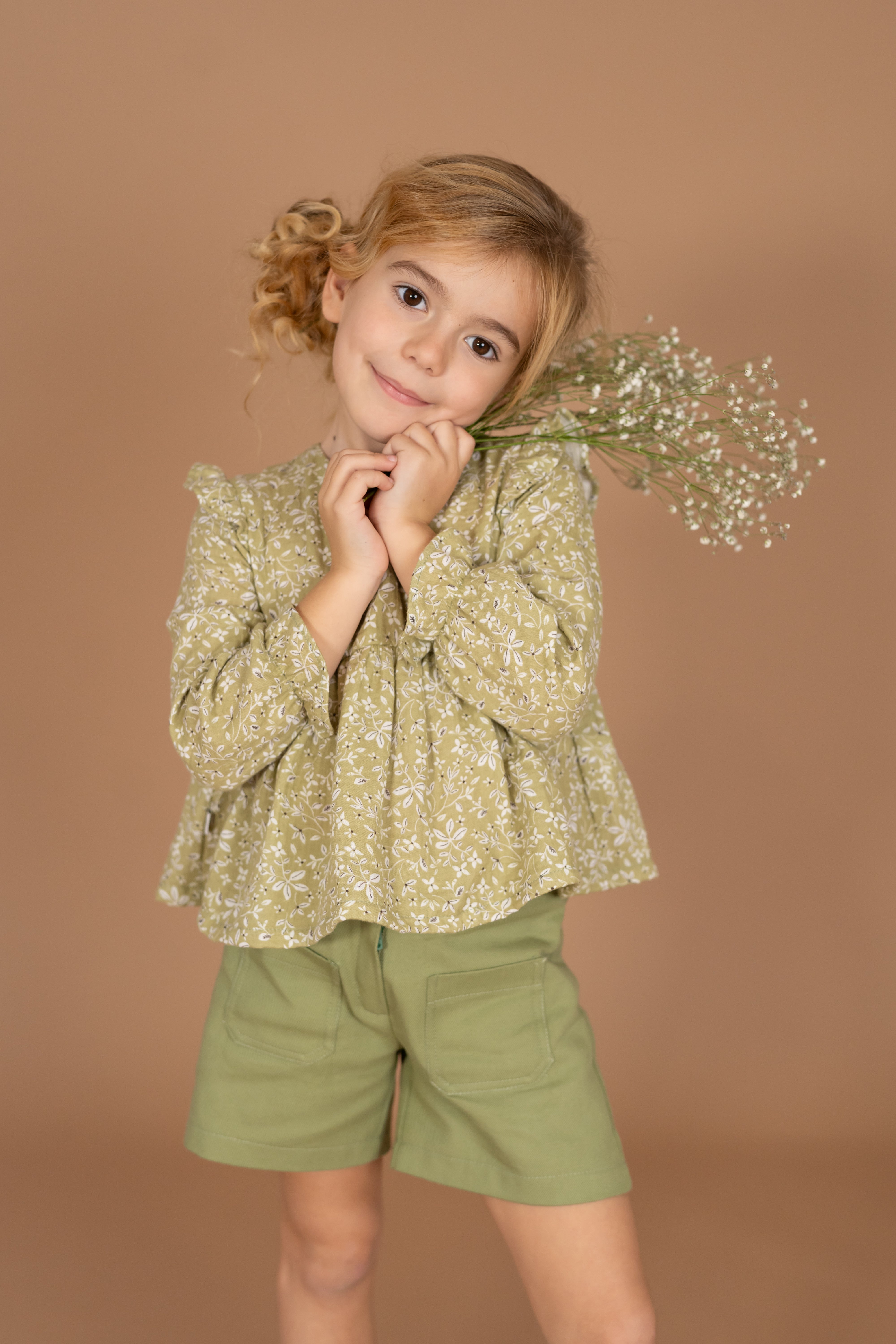 Green shorts for girls – MIBONBóN
