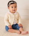 White cream cardigan MIBONBON