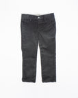 Dark Grey Stretch Velvet Trousers