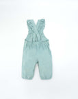 Mint Corduroy Long Overalls