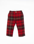 Red Gingham Long Pants