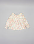 PINK VIELLA SHIRT WITH FLORAL PRINT