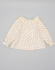 PINK VIELLA SHIRT WITH FLORAL PRINT