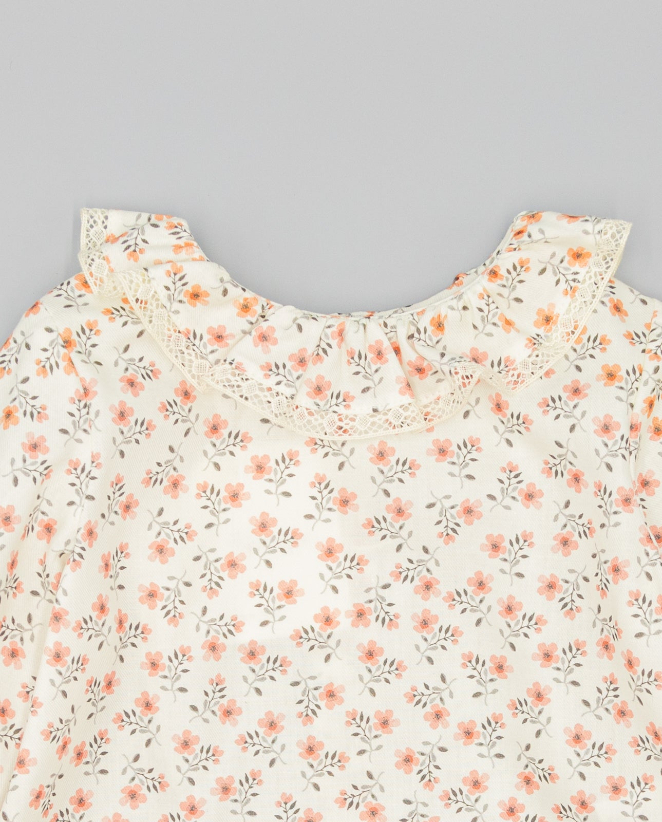 PINK VIELLA SHIRT WITH FLORAL PRINT