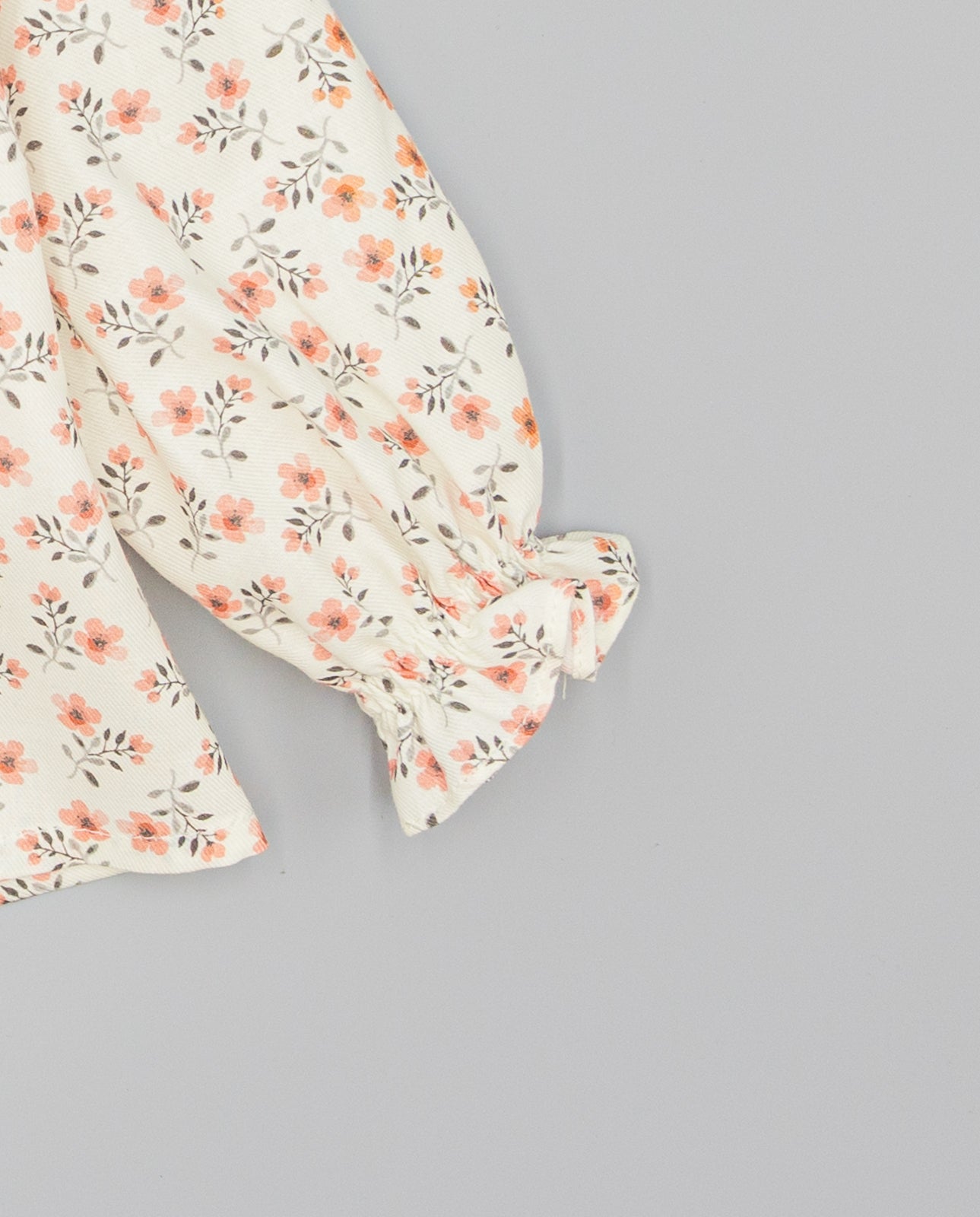 PINK VIELLA SHIRT WITH FLORAL PRINT