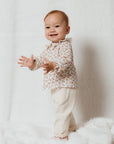 PINK VIELLA SHIRT WITH FLORAL PRINT