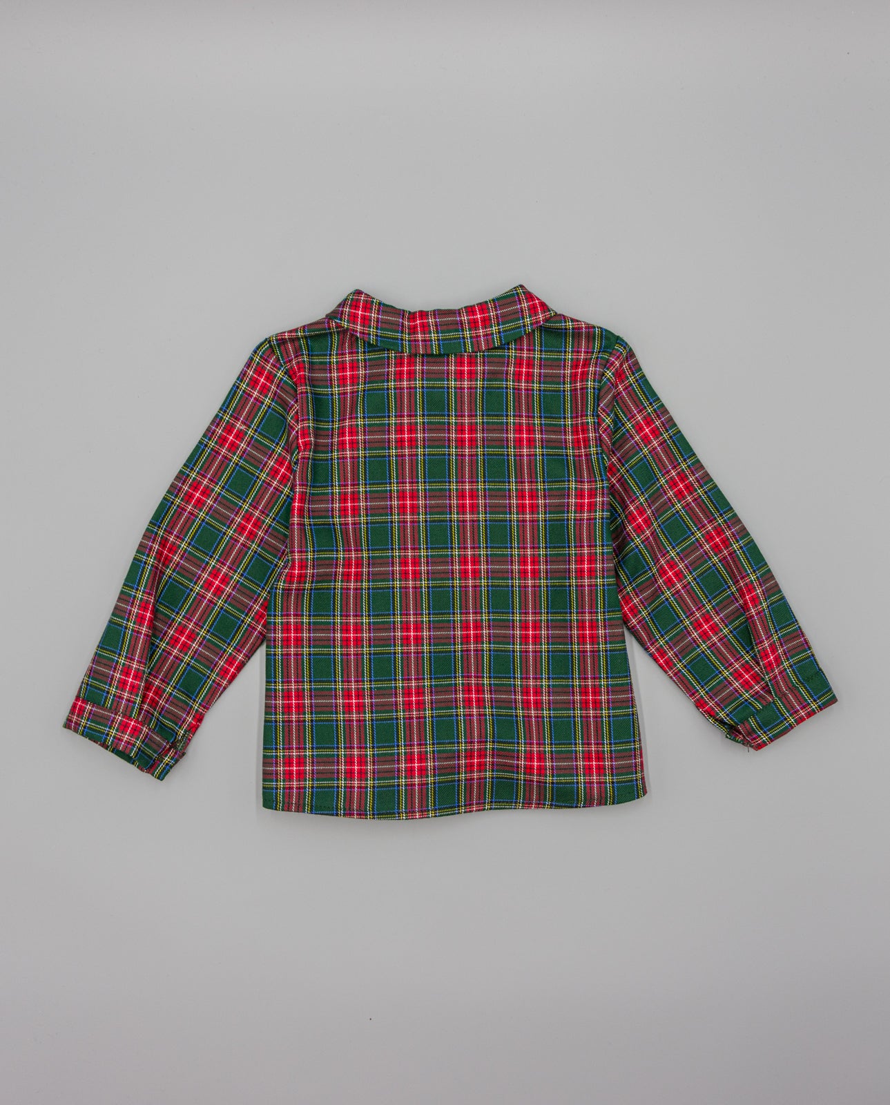 GREEN PLAID SHIRT OF FLANNEL
