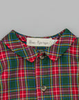 GREEN PLAID SHIRT OF FLANNEL