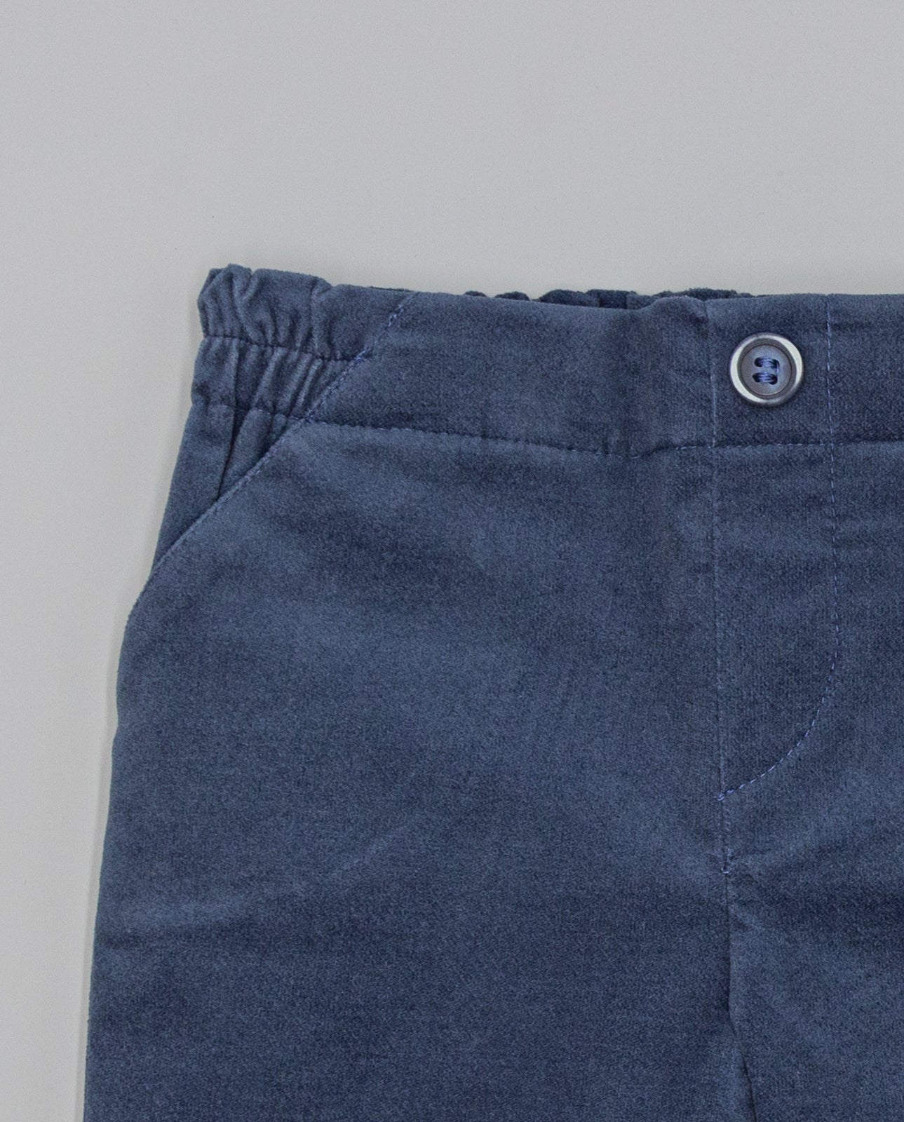 BLUE VELVET PANTS
