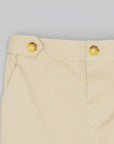 Beige twill trousers