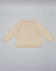 BEIGE SWEATER WITH PENGUIN