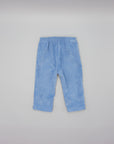 BLUE CORDUROY PANTS WITH POCKETS