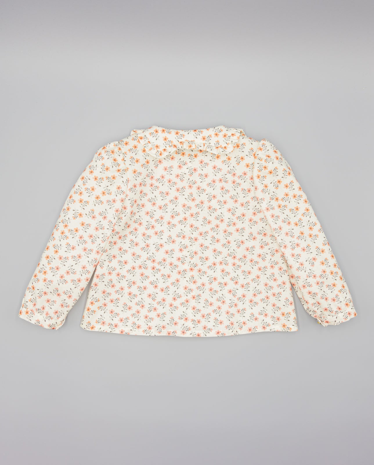 PINK VIELLA SHIRT WITH FLORAL PRINT