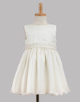 Tulle Dress for Special Occasions with pearl belt