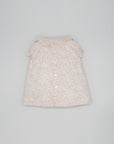 Hand Embroidered Baby Pink Flower Dress