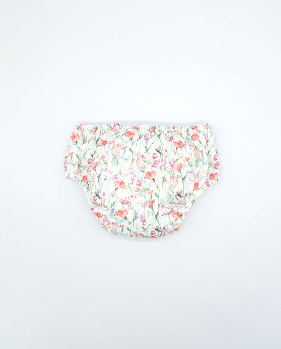 Fina Pink Floral Bloomers