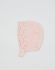 Pink Bonnet with Organic Cotton