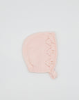 Pink Bonnet with Organic Cotton