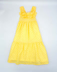 Fina Yellow Midi Dress