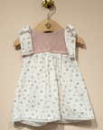 Baby Girl Floral Knitted and cotton Dress