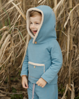 Baby Boy light Blue Hooded Sweatshirt