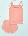 Knit tank top for girls