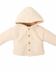 Baby Hooded Coat with curly fur