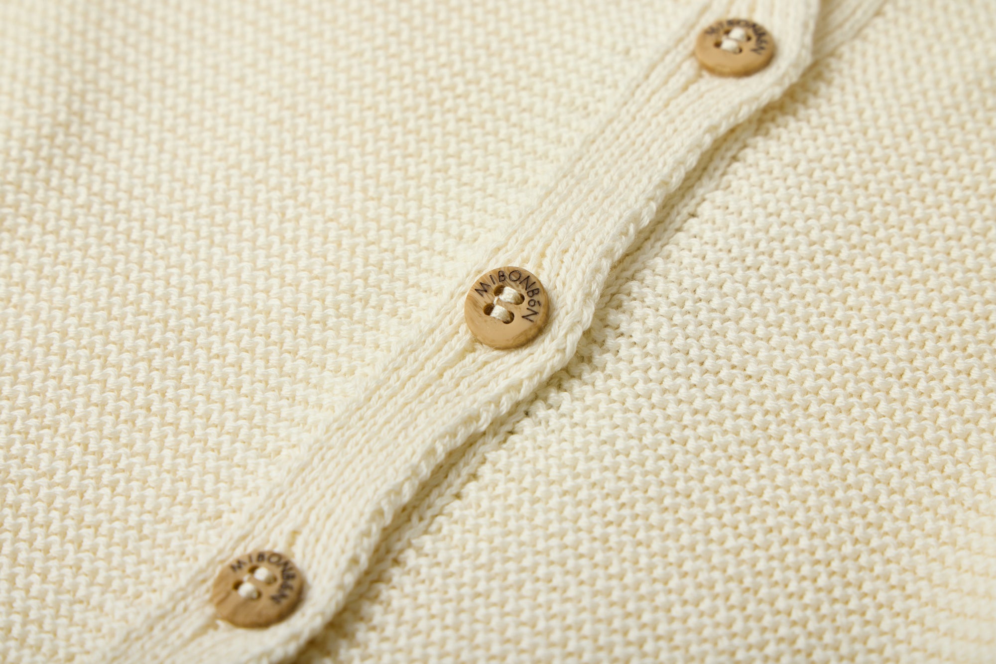 White cream cardigan MIBONBON