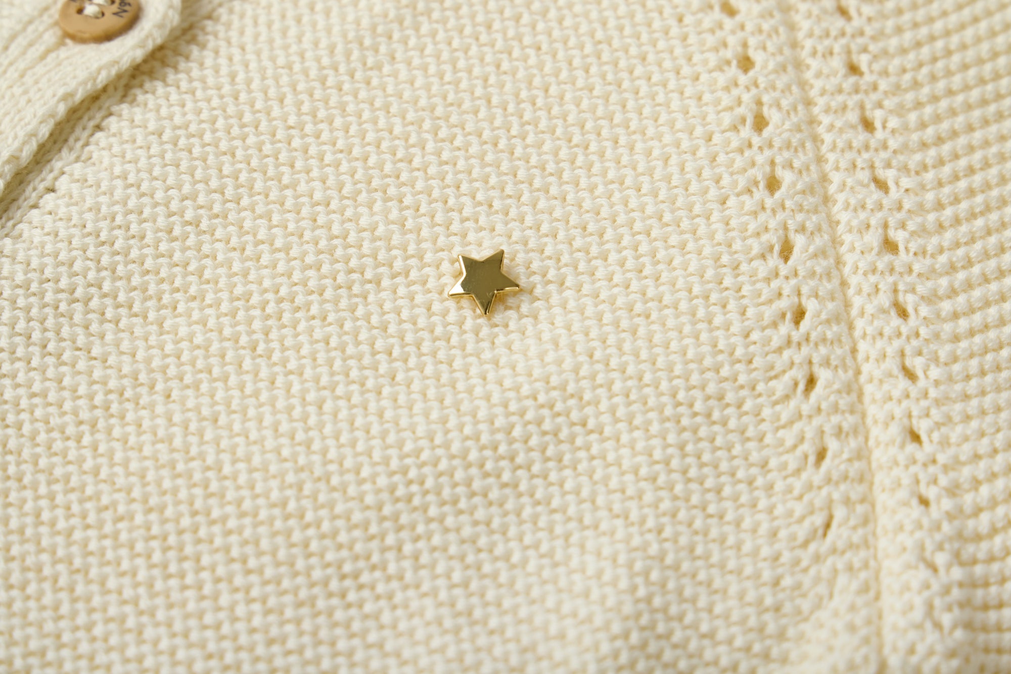 White cream cardigan MIBONBON
