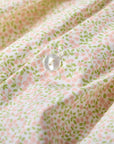Liberty-inspired floral print in soft pastels smocked dress