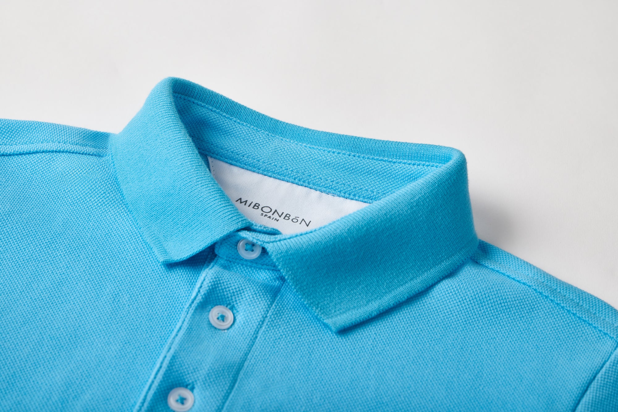 Cotton blue polo