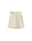 Baby Girls' Ivory Embroidered Dress with Bloomers