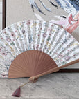 MIBONBON 西班牙印花棉布手工扇